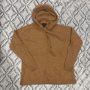 Saks Fifth Avenue Tan Cashmere Hoodie